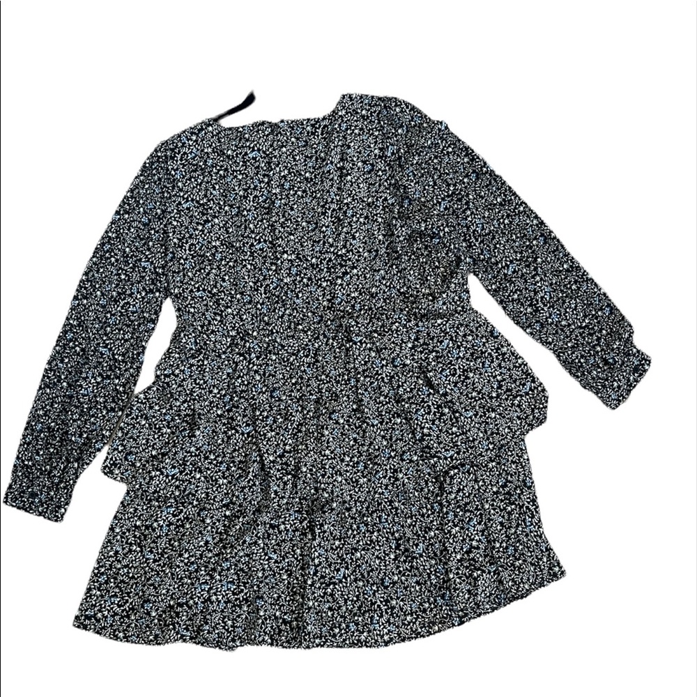 Michael Kors - Floral Georgette Ruffled Mini Dress